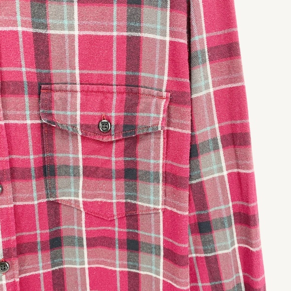 Men's J. Crew Midweight Flannel Classic Fit Shirt - Picture 5 of 9